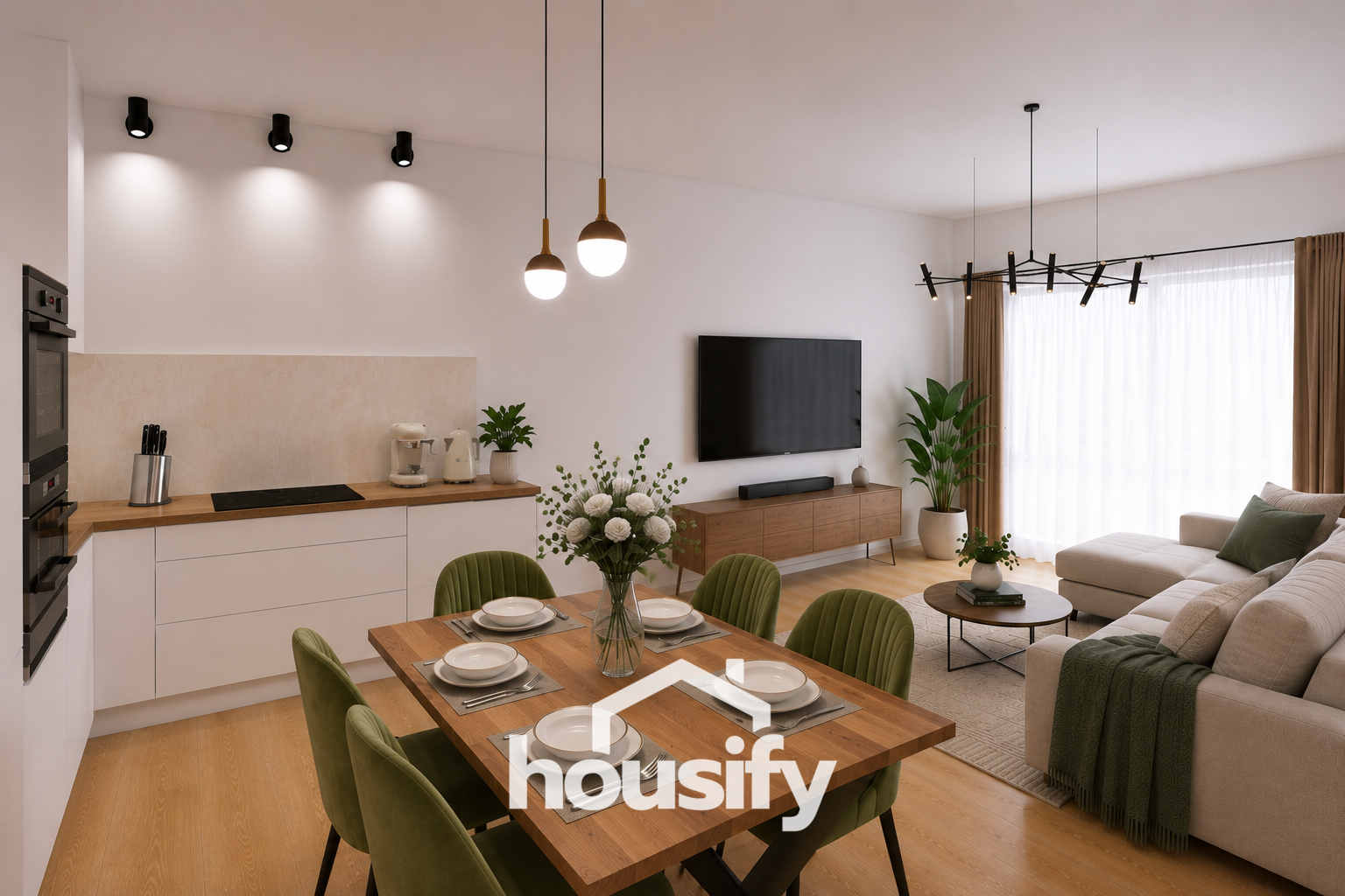 Novostavba bytu 2+kk s terasou | 43,7 m² | Hodonice