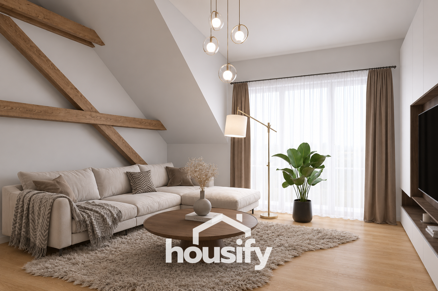 Novostavba bytu 1+kk s terasou | 33,1 m² | Hodonice