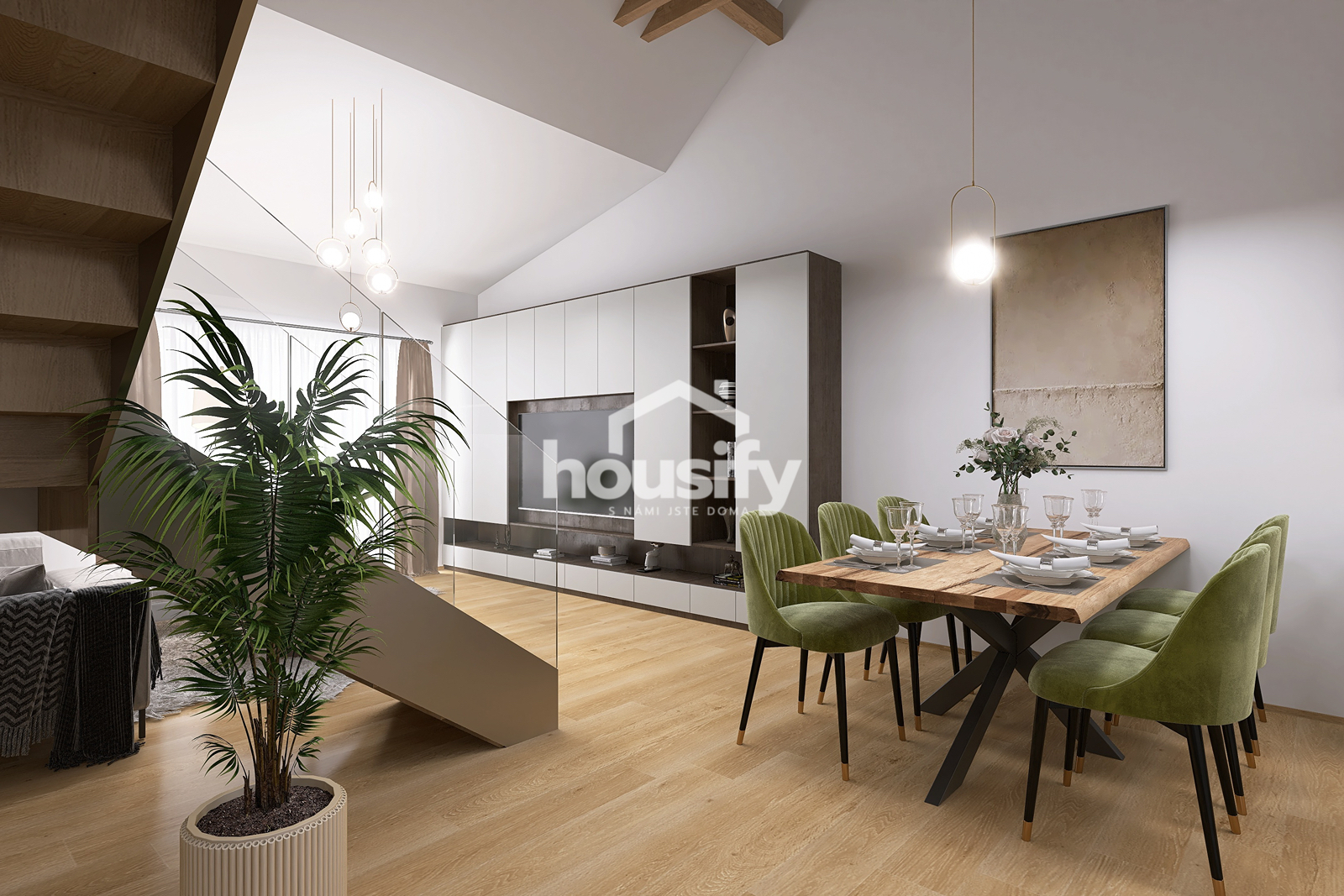 Prodej loftového bytu 4+kk, 112 m² - Hodonice